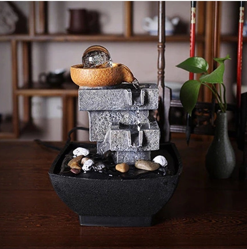 Desktop Water Fountain Home Decoration