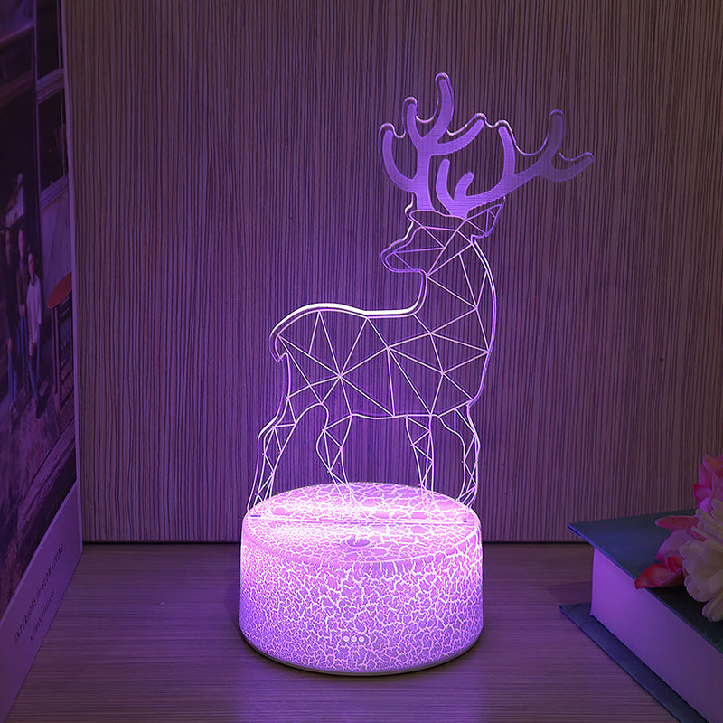 Newest Kid Light Night 3D LED Night Light Creative Table Bedside Lamp Romantic Balloon Love Light Kids Gril Home Decoration Gift