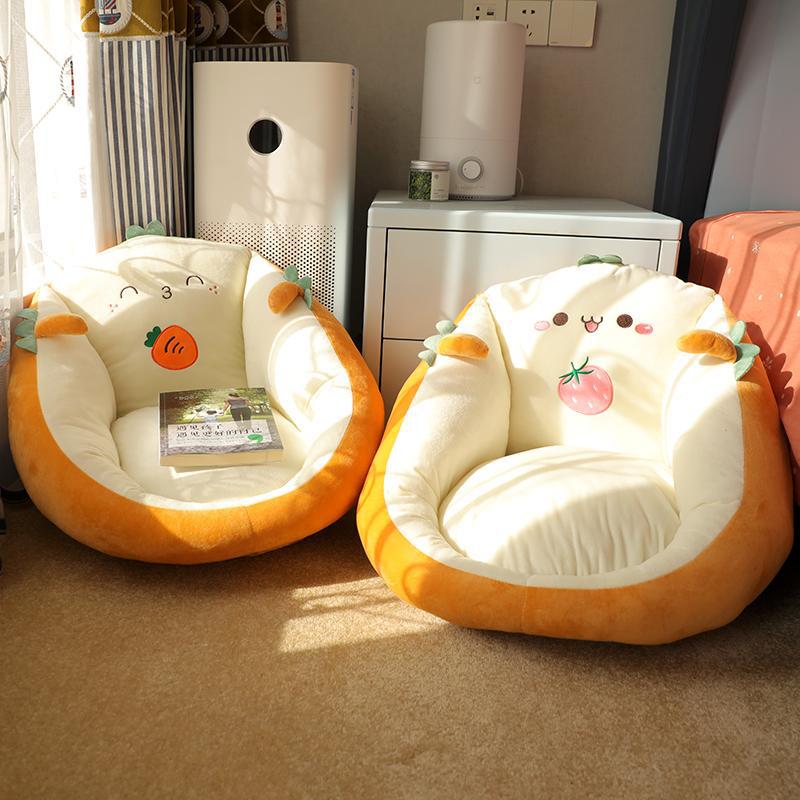 Cushion Floor Lazy Person Sitting Pier Tatami Futon Japanese Style Bedroom Home Balcony Bay Window Floor Soft Cushion Winter