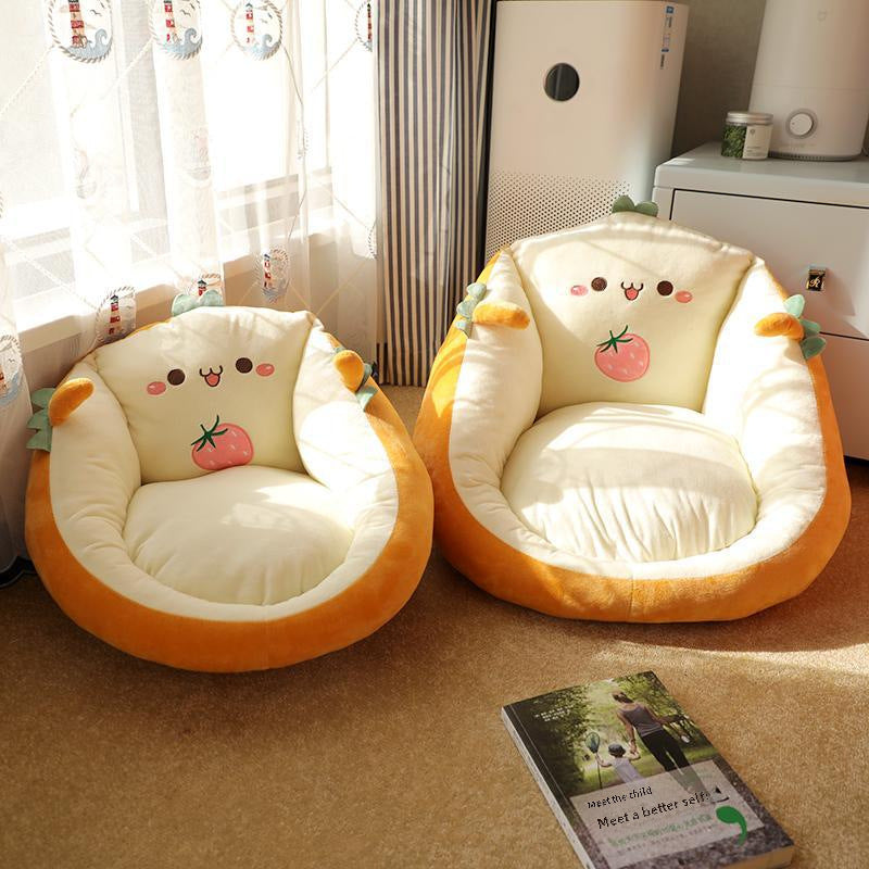 Cushion Floor Lazy Person Sitting Pier Tatami Futon Japanese Style Bedroom Home Balcony Bay Window Floor Soft Cushion Winter